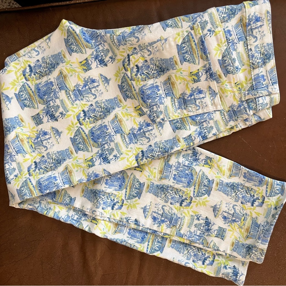 Denim print jeans from Talbots size 8